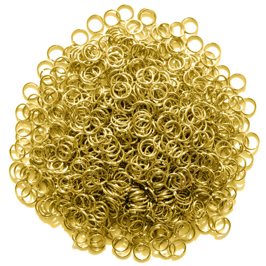 Brass mail rings, 1 kg