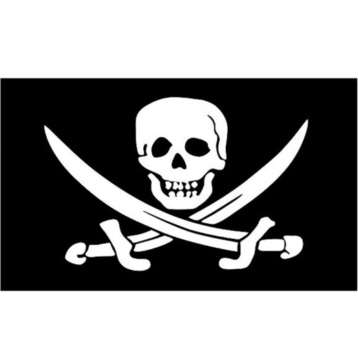 Pirátská vlajka Calico Jack