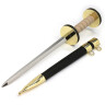 Rondel Dagger Lucan with scabbard
