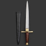 Shell-guarded dagger