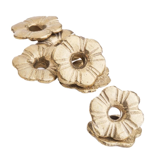 Flower-shaped washers, 10pcs - Sale