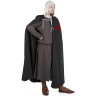 Templar overcoat with cowl