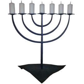 Seven-branched candlestick Menorah
