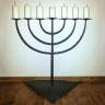 Seven-branched candlestick Menorah