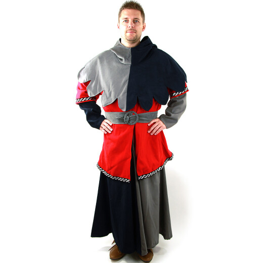 Burgundský pánský oděv Avalon