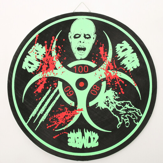 Target for throwing knives Zombie Dead