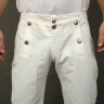 Knee breeches with buttoned flap