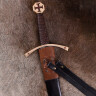 Templářský meč s tlapkovým křížem