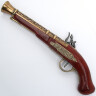 German Flintlock Pistol Brass
