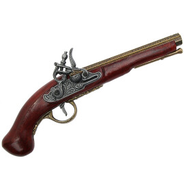 Křesadlová pistole Paris 1781 Mosaz