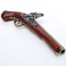 Flintstock Pistol Paris 1781, Brass