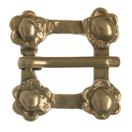 Small flowered buckle (1 pc)