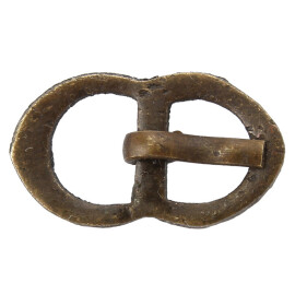 Brass buckle No. 5, Middle Ages
