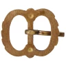 Brass buckle No. 9, Late Middle Ages