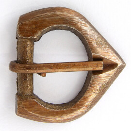 Brass buckle No. 18, Middle Ages