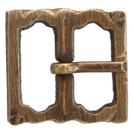Brass buckle No. 24, Late Middle Ages