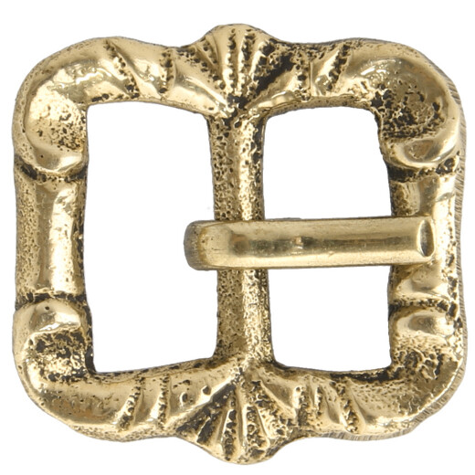 Brass buckle No. 25, Late Middle Ages