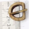 Medieval small notched buckle