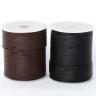 Round leather cord from goatskin, 100m