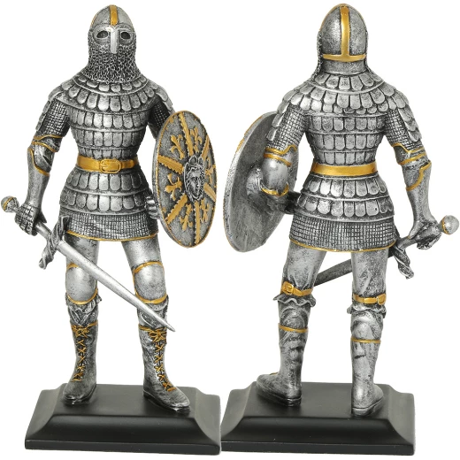 Warrior in scale armor and spangenhelm, 10th century, figure - sale