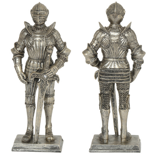 Ritter mit Edelstein im Schwert, Figur - Ausverkauf