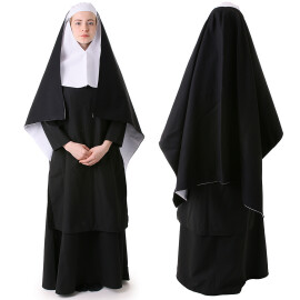 Nun Fancy Dress Costume
