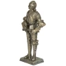 Knight with filigree armor, figure