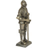 Knight with filigree armor, figure