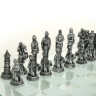 Schachfiguren Ritter mit Bauern
