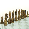 Chess set Knights with pawns