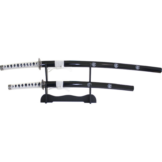 Samuraischwerter Garnitur Black & White, 3-teilig