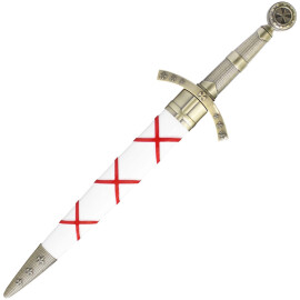 Fantasy dagger Templar, white