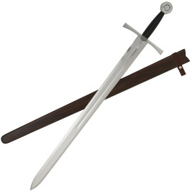 Středověký meč s pochvou Leofrick
