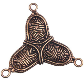 Viking cloak trefoil-shaped ornament, 60 * 69mm