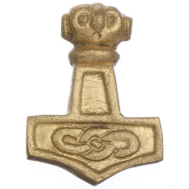 Pendant Thor's hammer with mystical knot