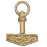 Thors hammer with ring, 31mm