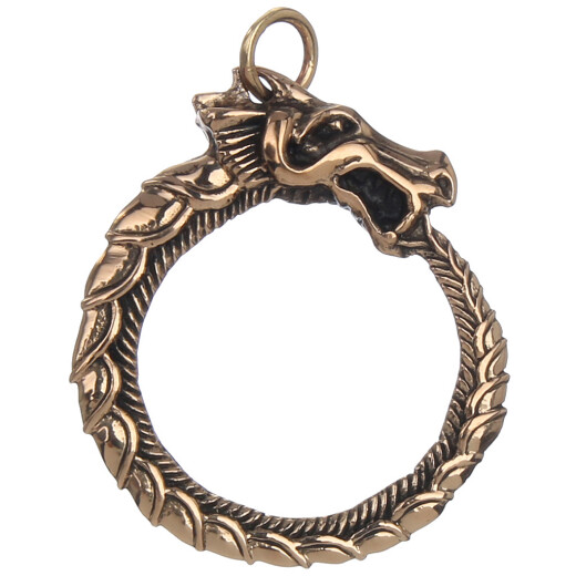 Midgard Serpent pendant, 50mm - Sale