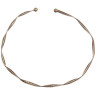 Choker from Bronze, twisted - Sale