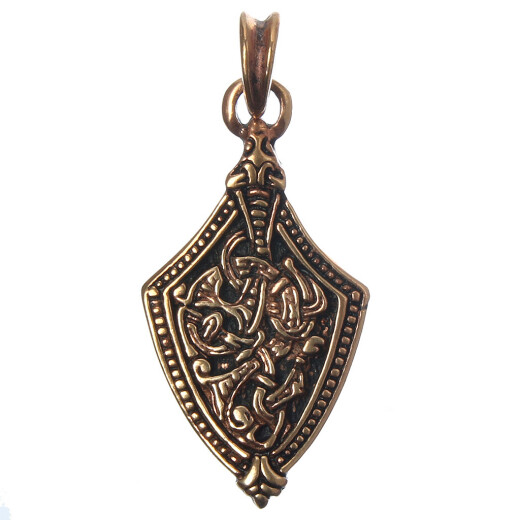 Viking pendant shield of bronze, Sale