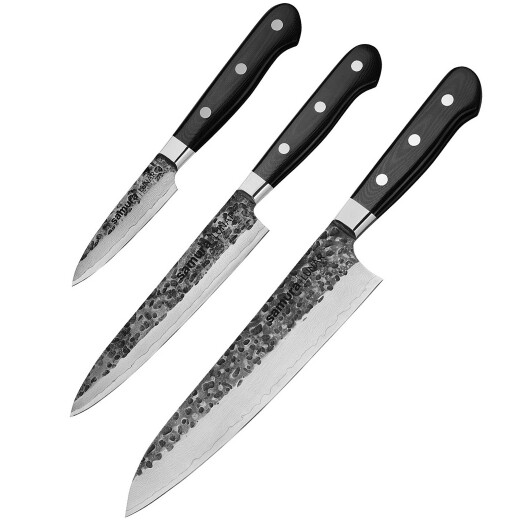 Sada 3 kuchyňských nožů Samura PRO-S LUNAR