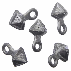 Gotischer Pyramidenknopf aus Hartzinn für mittelalterliche Gewandungen (1 St.) - Outlet