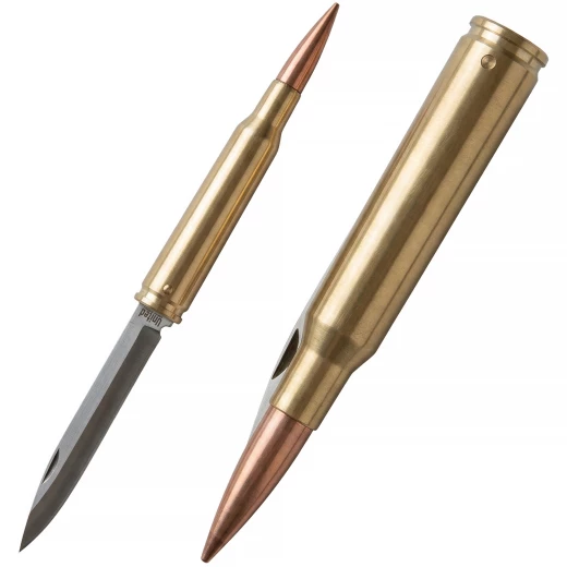 .50 Caliber Bullet Knife, Folder