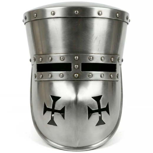 Kreuzritter Helm, 2 mm Stahl - Outlet